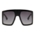 Dior SoLight1 Oversized Black Sunglasses