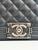 Chanel Boy Bag in Black Caviar Leather Old Medium