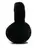 Liska Fluffy Ear Warmer Black