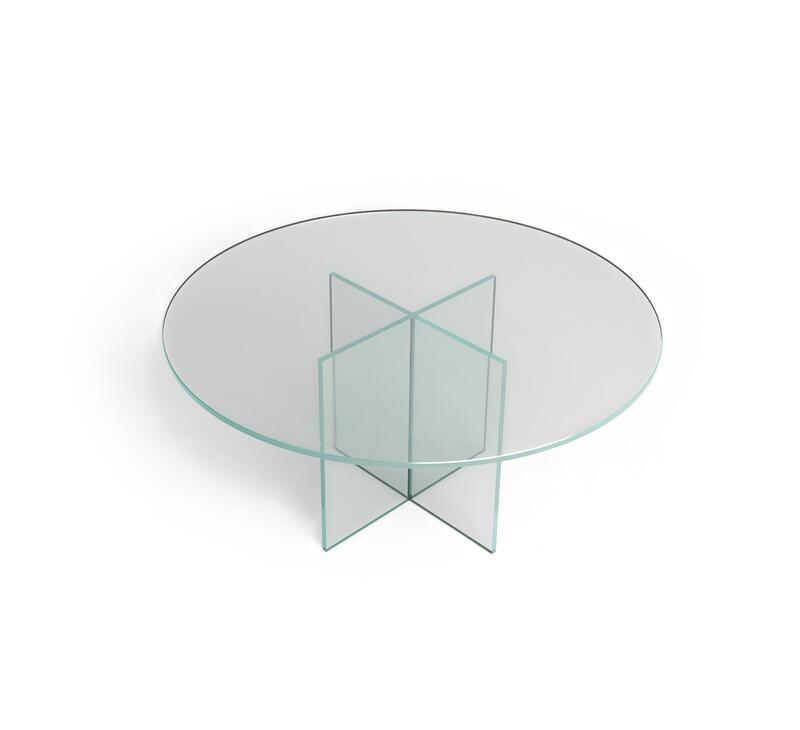 Lebanto Aka White Glass Table