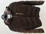 Moncler brown corduroy puffer jacket