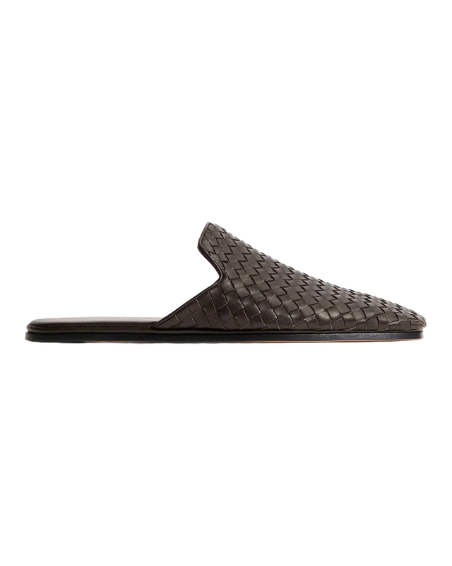 Bottega Veneta Sunday Open-Back Slippers