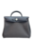 Hermes Herbag 31 Ardoise Canvas and Leather with Palladium Hardware