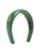 Miu Miu Patent Leather Headband in Green
