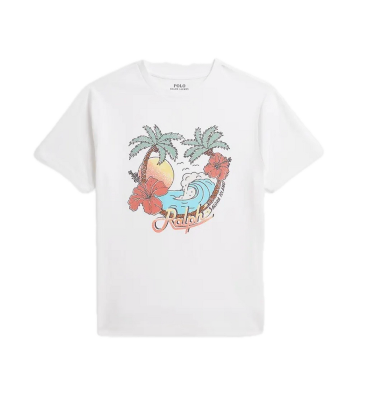 Polo Ralph Lauren Kids Graphic Crew-Neck T-Shirt