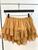 Marant Étoile Layle Broderie Anglaise Cotton Shorts in Caramel