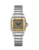 Cartier Santos Galbée Gold Dial Steel And Gold Quartz Watch