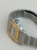 Cartier Santos Galbée Gold Dial Steel And Gold Quartz Watch