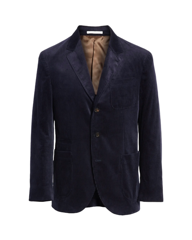 Brunello Cucinelli Sea Island Corduroy Sport Coat